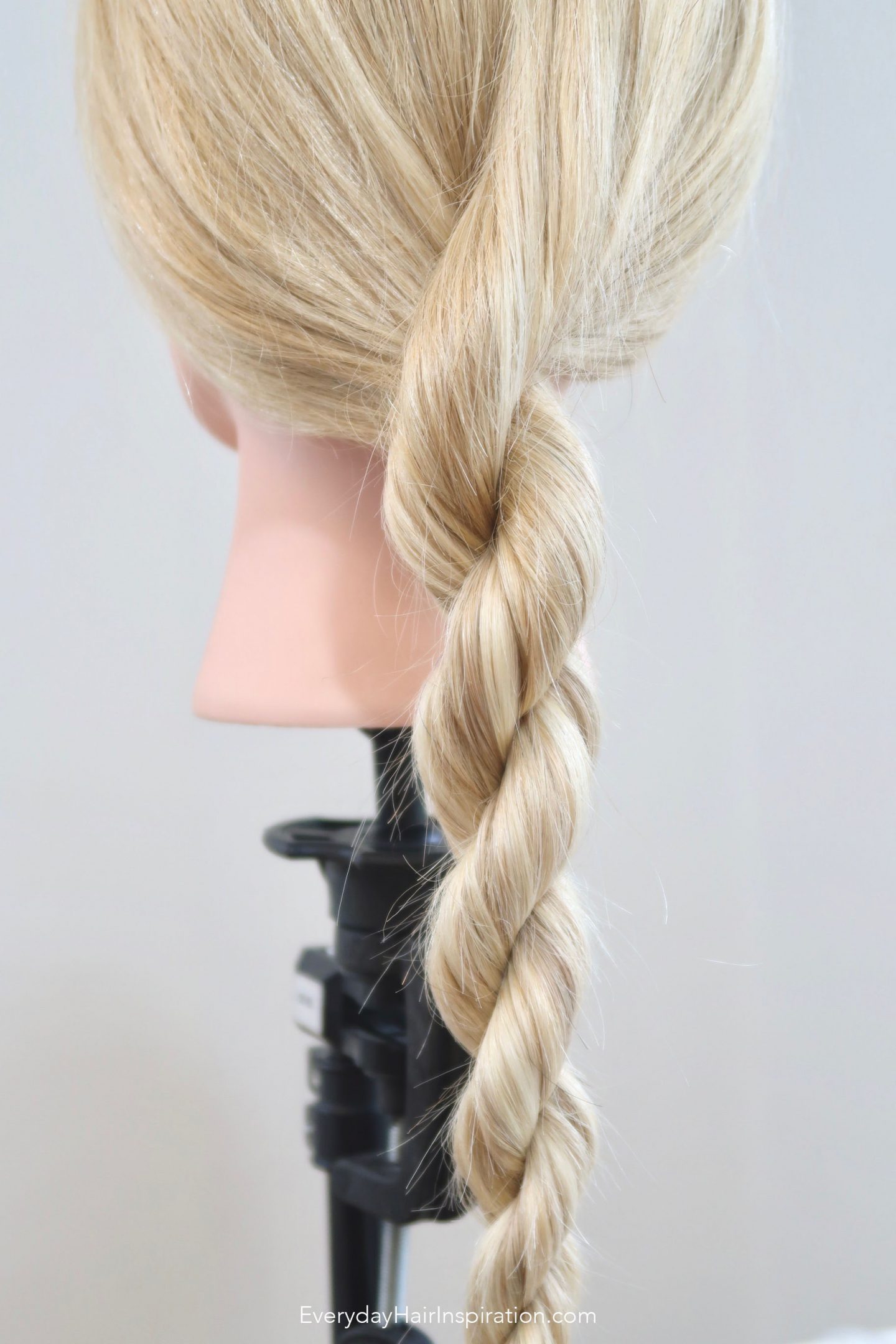 Rope Braid Step by Step For Beginners - Everyday Hair 