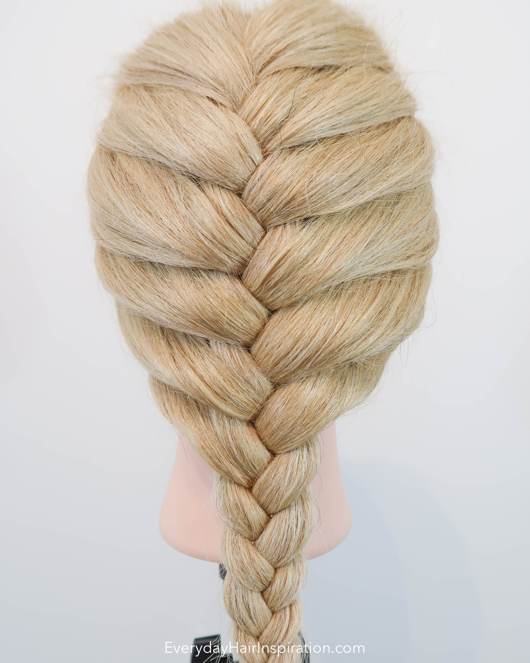 Single French Braid Second Way To Add In Hair French Braids 4947