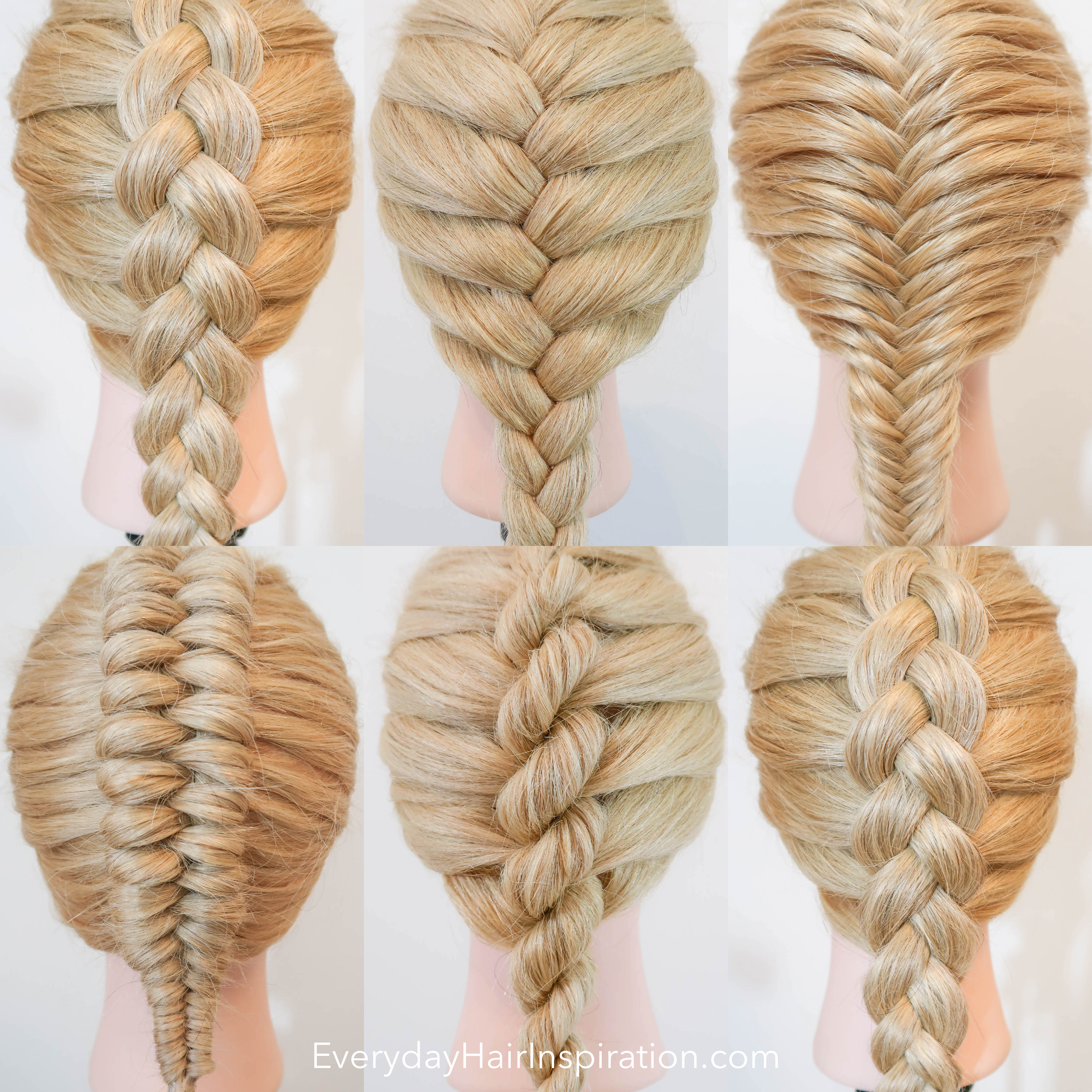 Woven Knot Braid Hairstyle