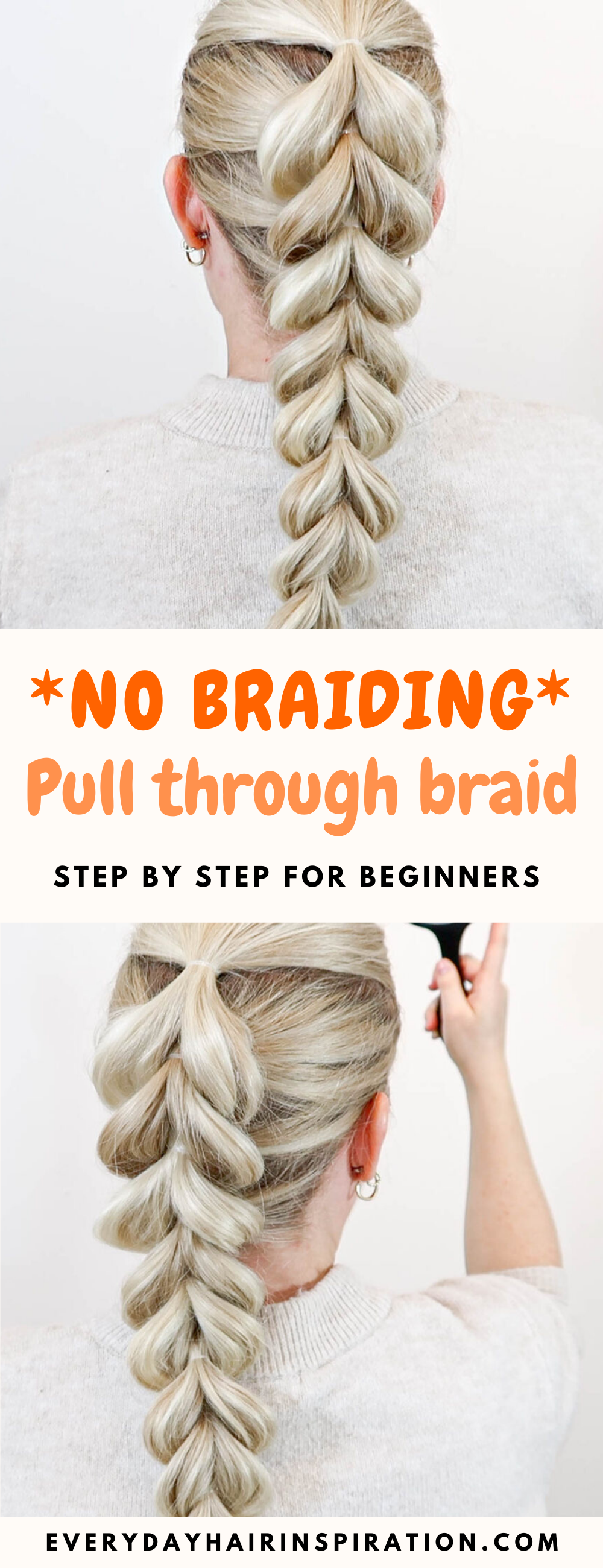 How To French Braid Step by Step For Beginners - Full Talk Through