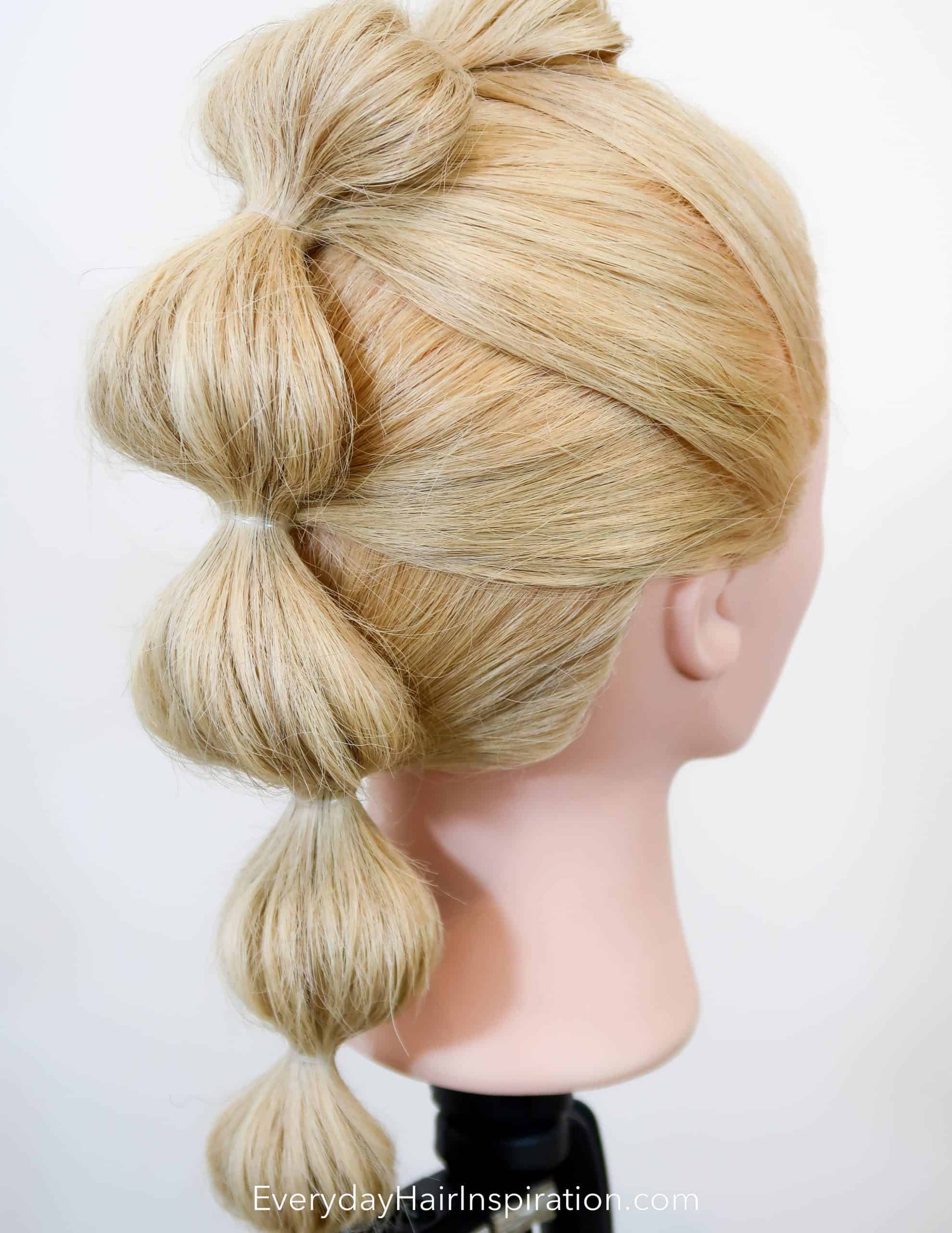 How To Bubble Braid For Complete Beginners - Easy & Simple