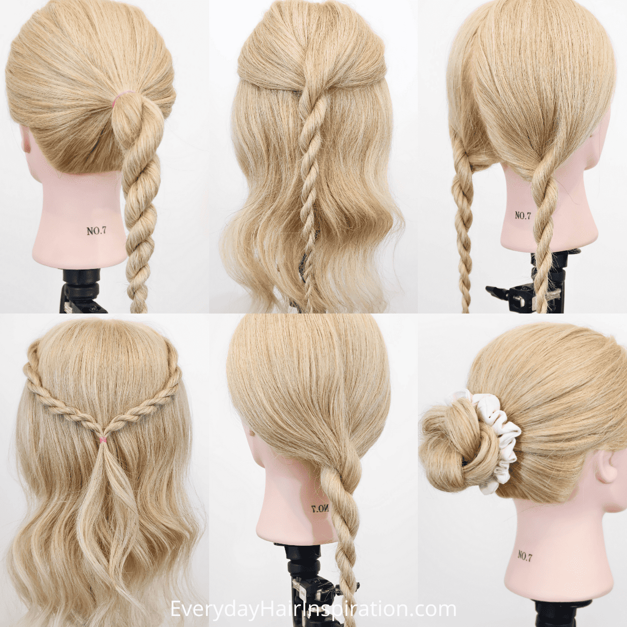 rope braid hairstyles